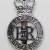 Cumbria Constabulary Cap Badge - Queen's Crown