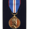 2002 Queen Elizabeth II Golden Jubilee Medal in Box of Issue