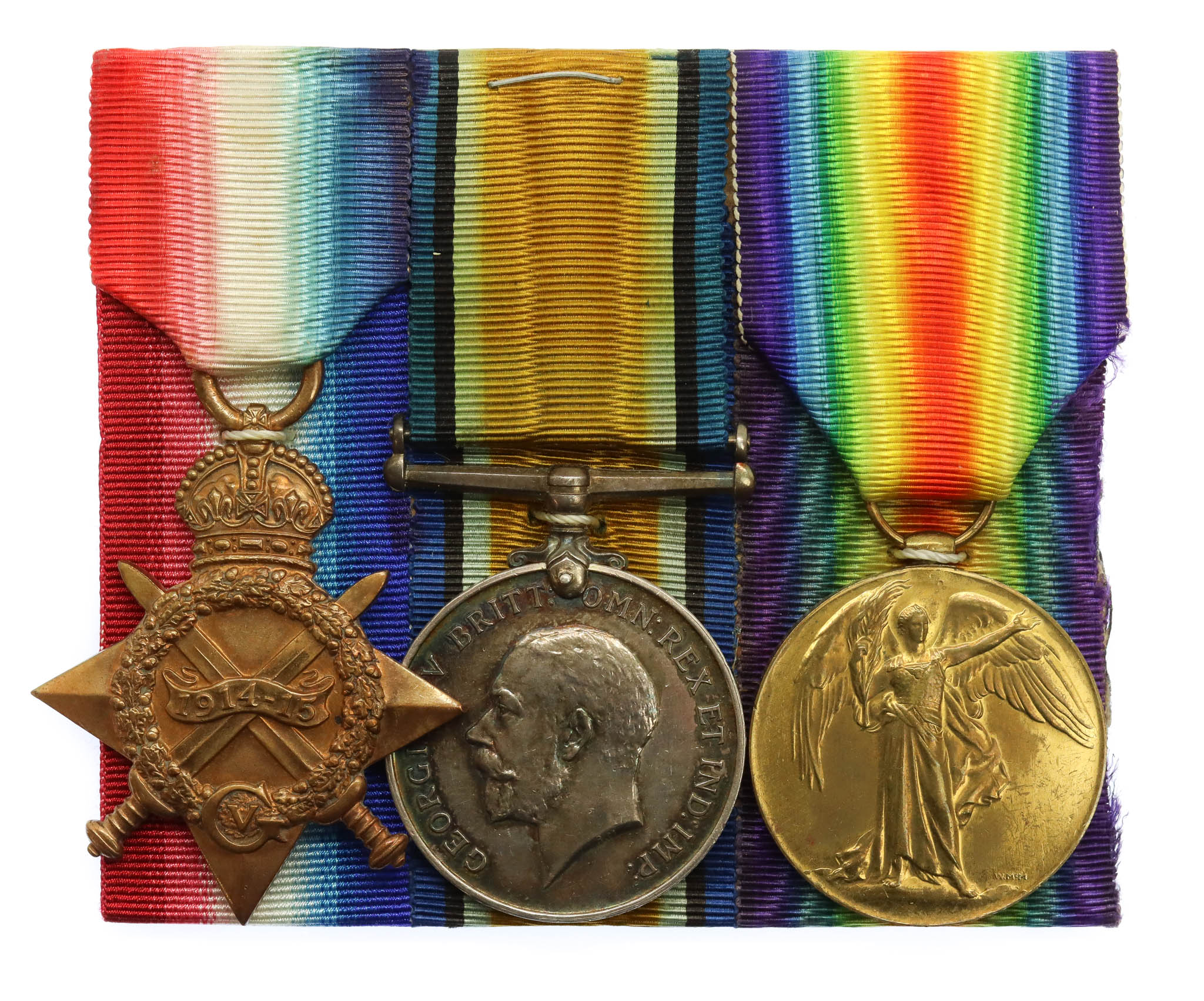 WW1 1914-15 Star Medal Trio - Pnr. G.W. Green, Royal Engineers