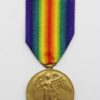 WW1 Victory Medal - Pte. S. Wrigley, Scots Guards - Severely Wounded