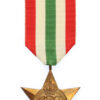 WW2 Italy Star Medal - Full Size