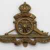 Royal Artillery Cap Badge - King's Crown