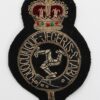 Isle of Man Constabulary Bullion Cap Badge - Queen's Crown