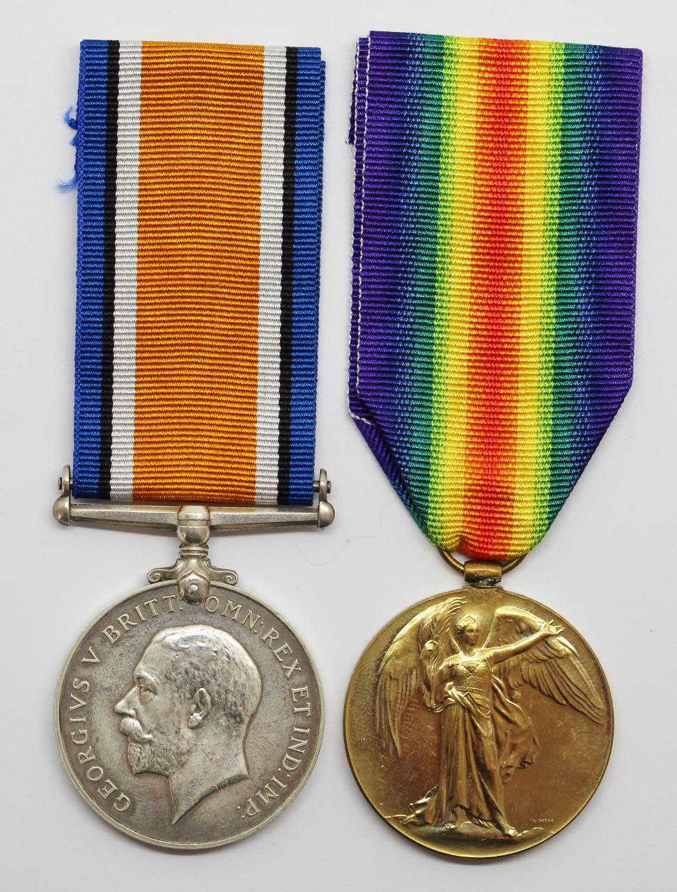 WW1 British War & Victory Medal Pair - Spr. H. Hopper, Royal Engineers