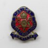 Royal Artillery Association Committee Enamelled Lapel Badge - King's Crown