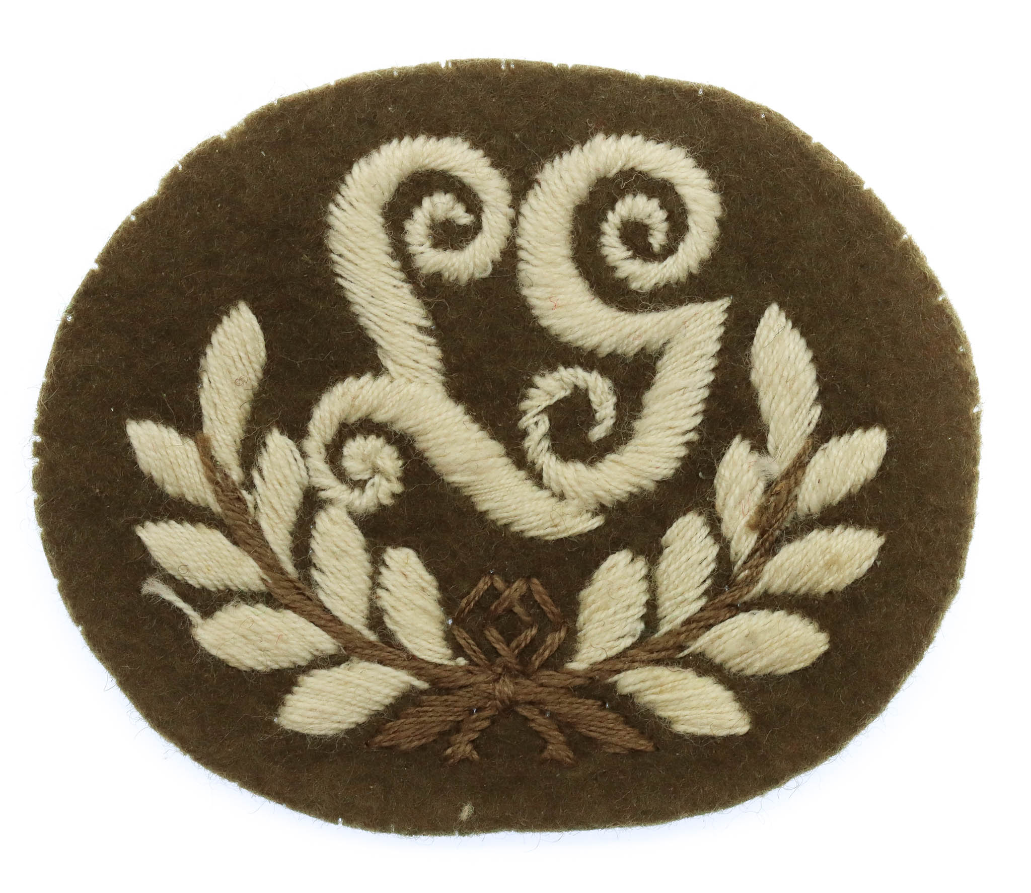 British Army Light Machine Gunner (L.G.) Cloth Proficiency Arm Badge