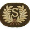 British Army Surveyor (S) Cloth Proficiency Arm Badge