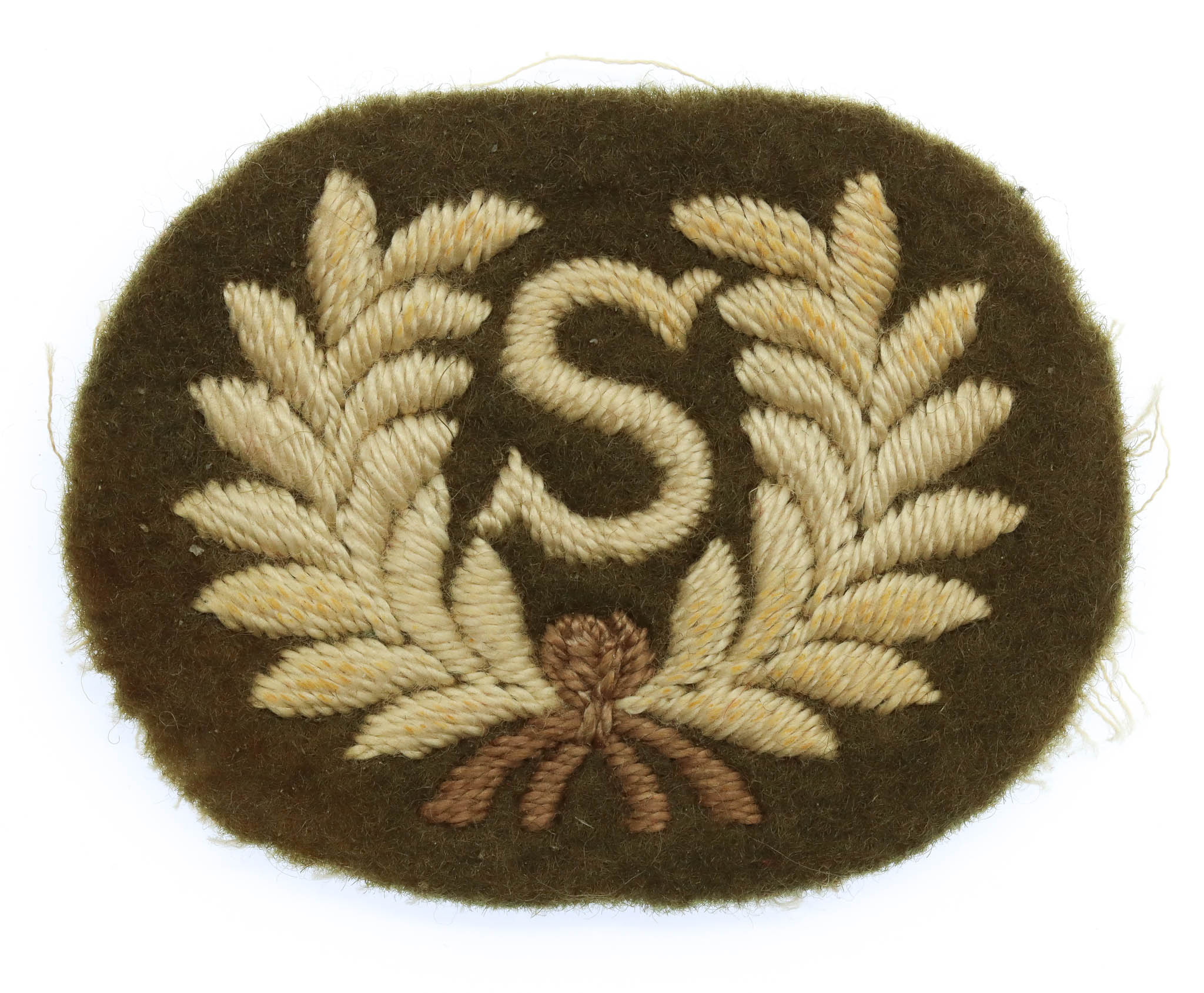 British Army Surveyor (S) Cloth Proficiency Arm Badge