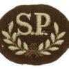 British Army Special Proficiency Pay (S.P.) Cloth Proficiency Arm Badge