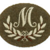 British Army Mortarman (M) Cloth Proficiency Arm Badge