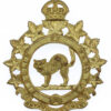 Canadian Ontario Regiment Cap Badge - King's Crown