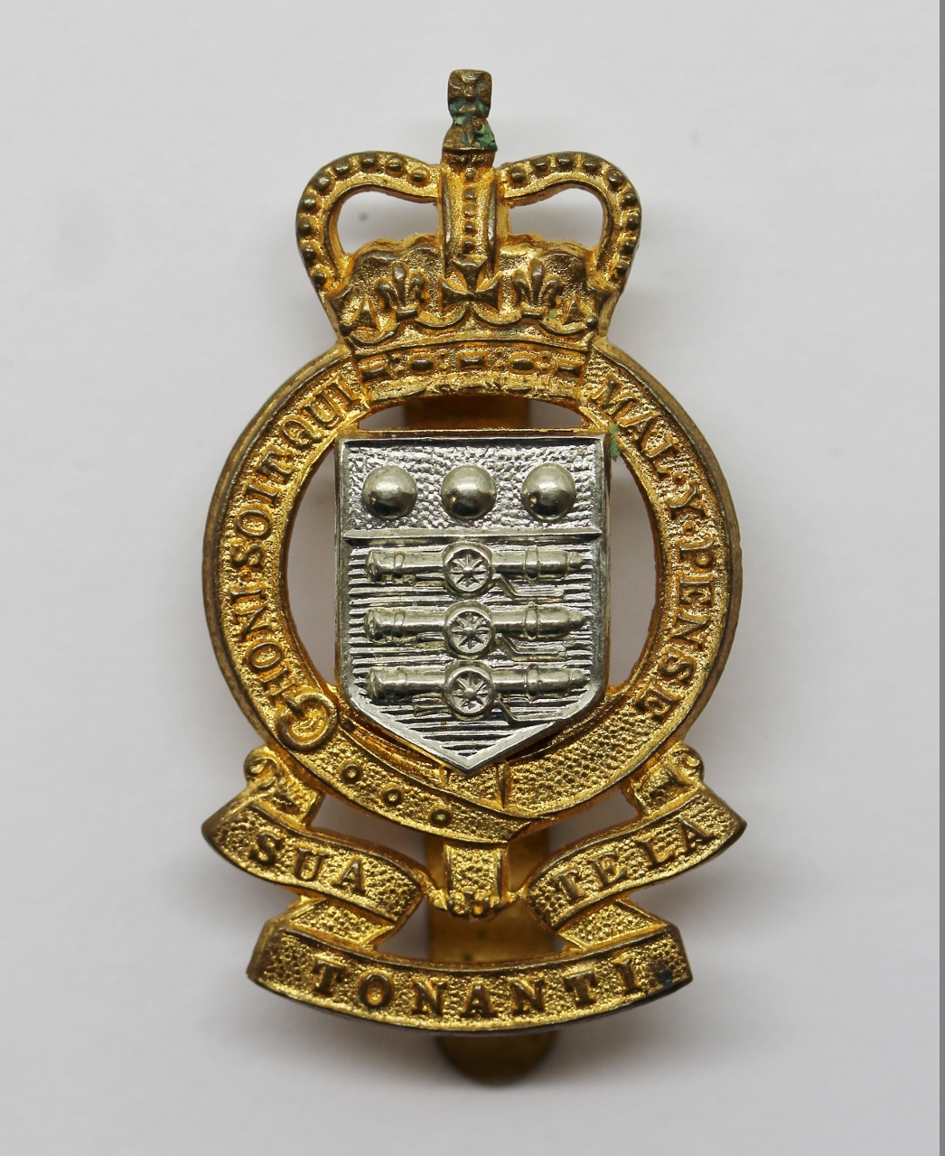 Royal Army Ordnance Corps (R.A.O.C.) Cap Badge - Queen's Crown