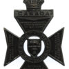 Canadian The Regina Rifle Regiment Cap Badge - King's Crown