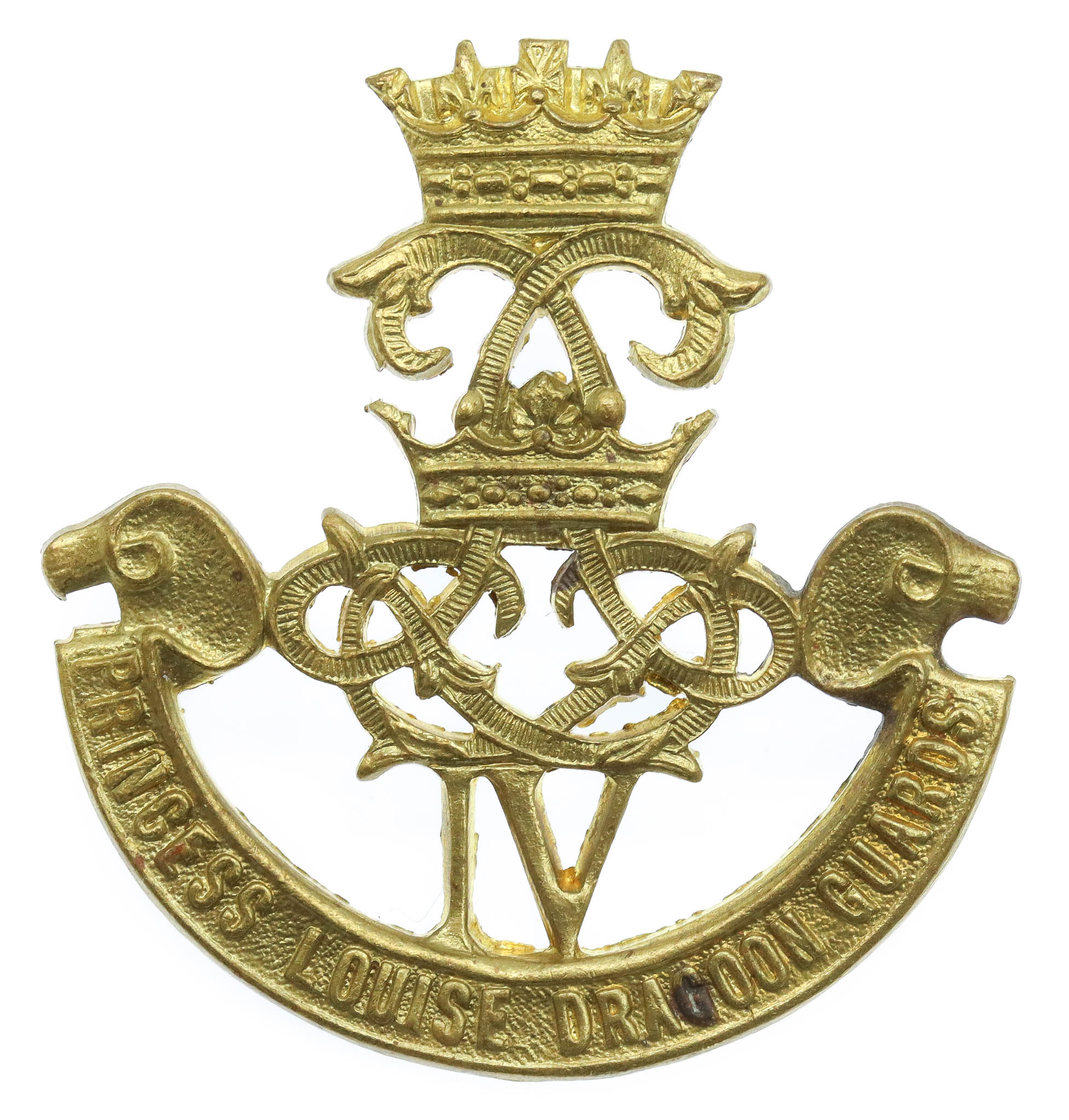 Canadian 4th Princess Louise Dragoon Guards Cap Badge