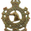 Canadian Sherbrooke Regiment Cap Badge - King's Crown