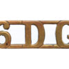 6th  Dragoon Guards Carabiniers (6DG) Shoulder Title