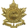 Canadian Les Fusiliers de Sherbrooke Cap Badge - King's Crown