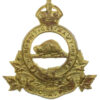 Royal Canadian Army Pay Corps (R.C.A.P.C.) Cap Badge - King's Crown