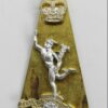 Royal Corps of Signals Anodised (Staybrite) Cap Badge