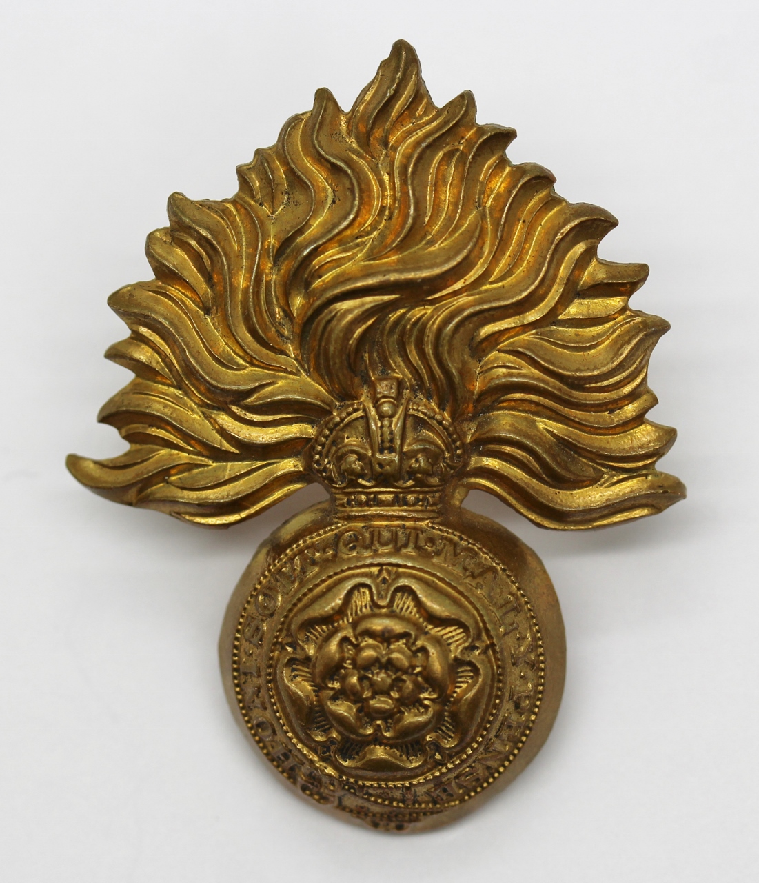 Royal Fusiliers Cap Badge - King's Crown