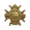 Canadian Grey & Simcoe Foresters Collar Badge - King's Crown