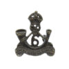 6th King's African Rifles Collar Badge - King's Crown