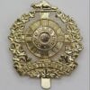 Canadian Legion of Frontiersmen Anodised (Staybrite) Cap Badge