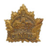 Canadian Canada General Service Cap Badge - King's Crown