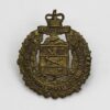 Lord Strathcona's Horse Royal Canadians Collar Badge - Queen's Crown