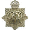 George VI Control Commission Germany Police Cap Badge