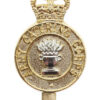 Army Catering Corps Anodised (Staybrite) Cap Badge