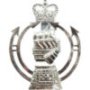 Royal Armoured Corps (R.A.C.) Anodised (Staybrite) Cap Badge