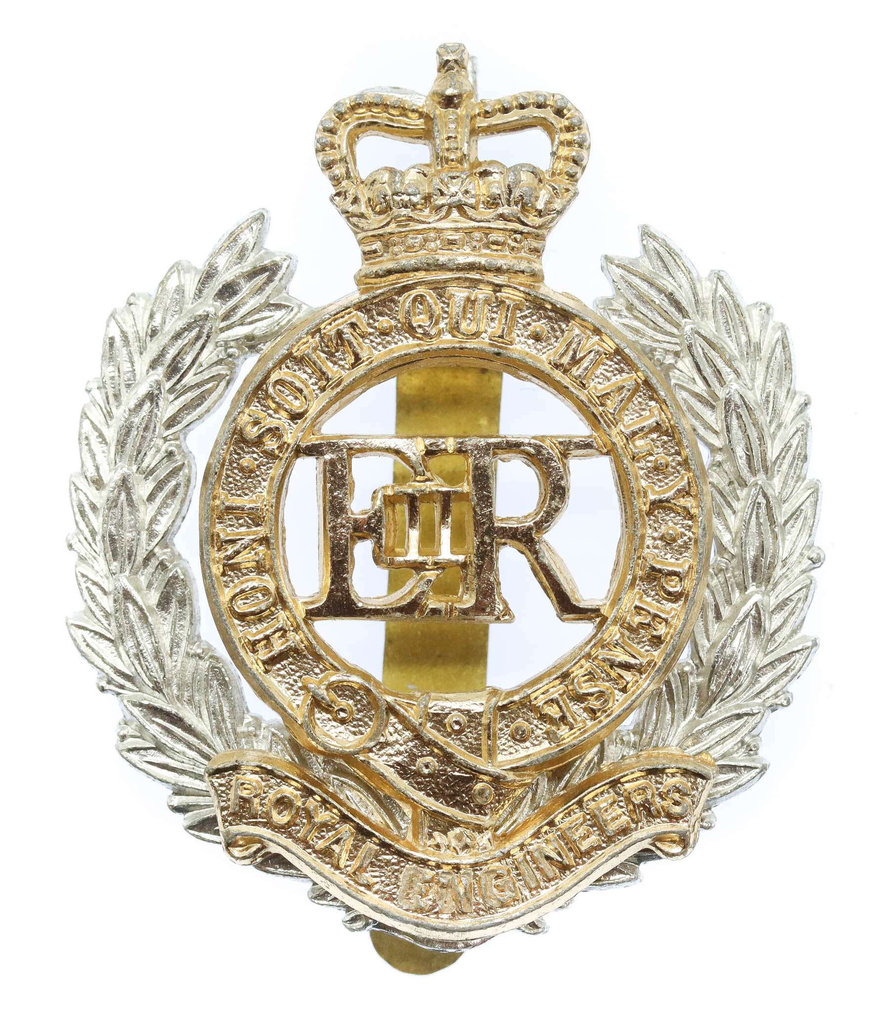 Royal Engineers Anodised (Staybrite) Cap Badge