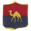 G.H.Q. Middle East Land Forces (M.E.L.F.) Printed Formation Sign