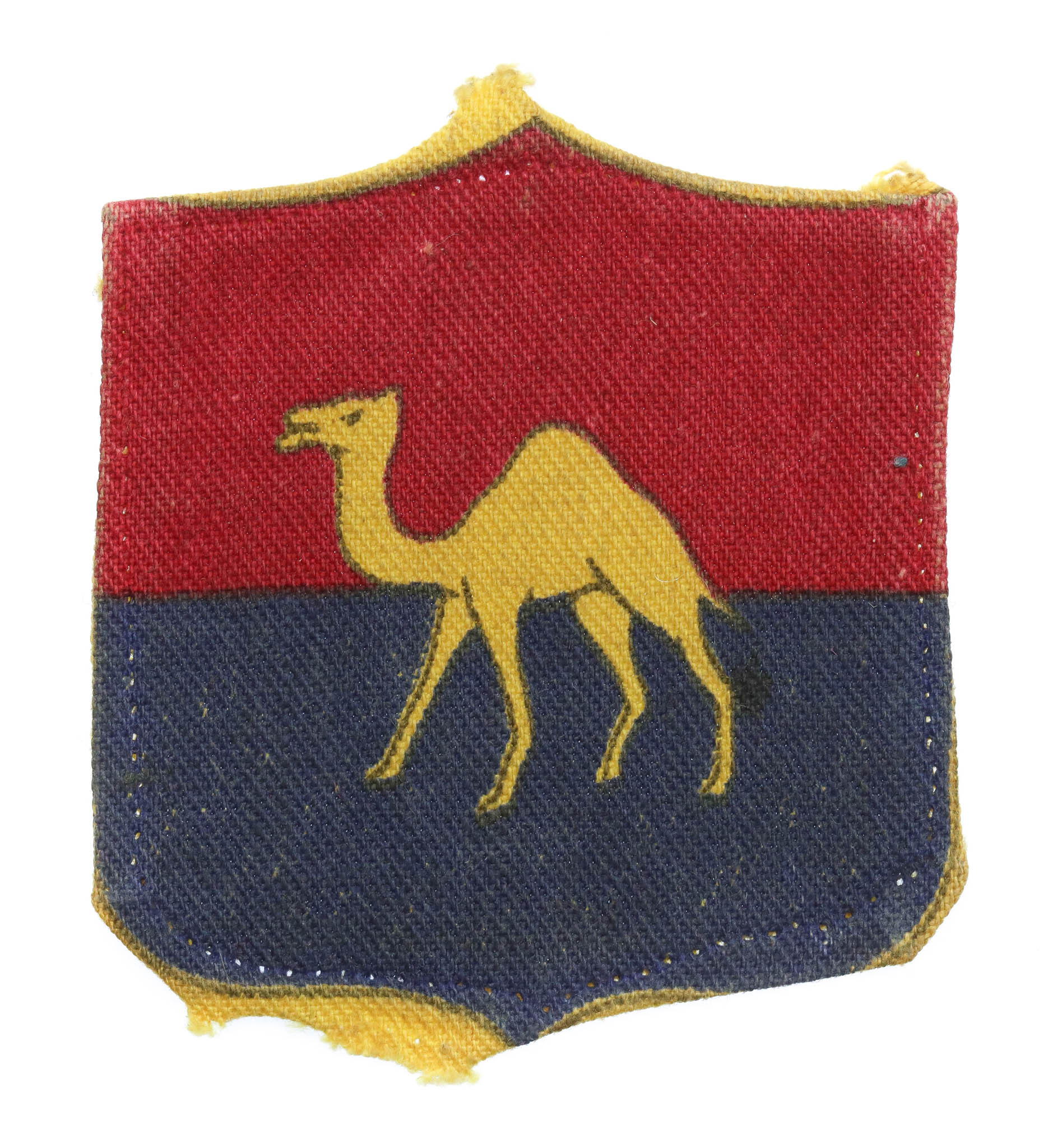 G.H.Q. Middle East Land Forces (M.E.L.F.) Printed Formation Sign