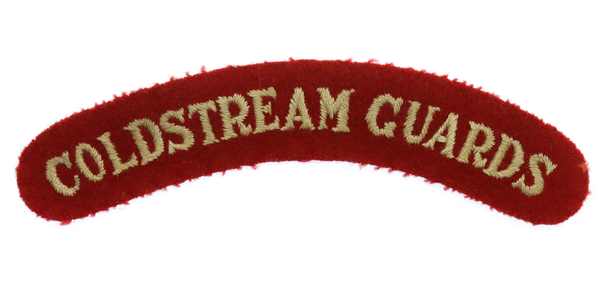 Coldstream Guards (COLDSTREAM GUARDS) Cloth Shoulder Title