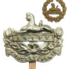 Gloucestershire Regiment Cap Badge & Back Cap Badge