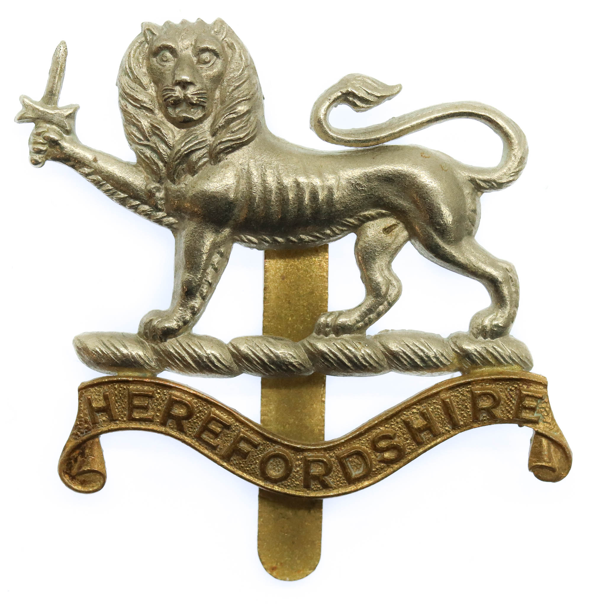 Herefordshire Regiment Cap Badge