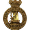 Herefordshire Regiment Cap Badge - King's Crown