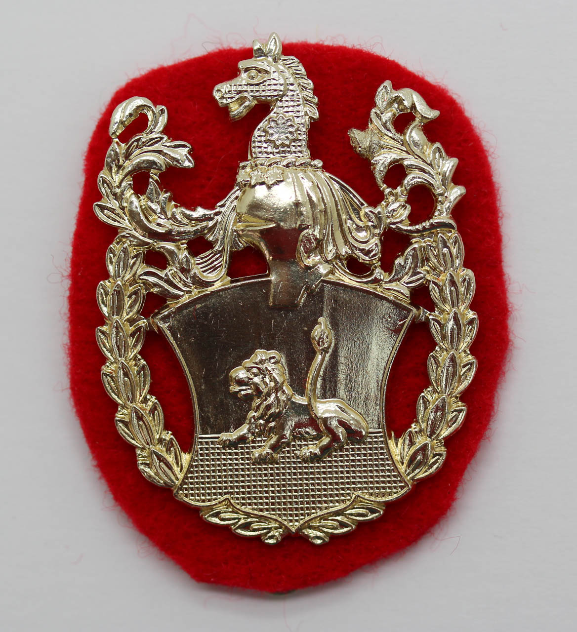 Rare Portsmouth Grammar School O.T.C. Anodised (Staybrite) Cap Badge
