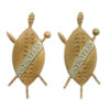 Pair of South African Prince Alfred's Guard Collar Badges