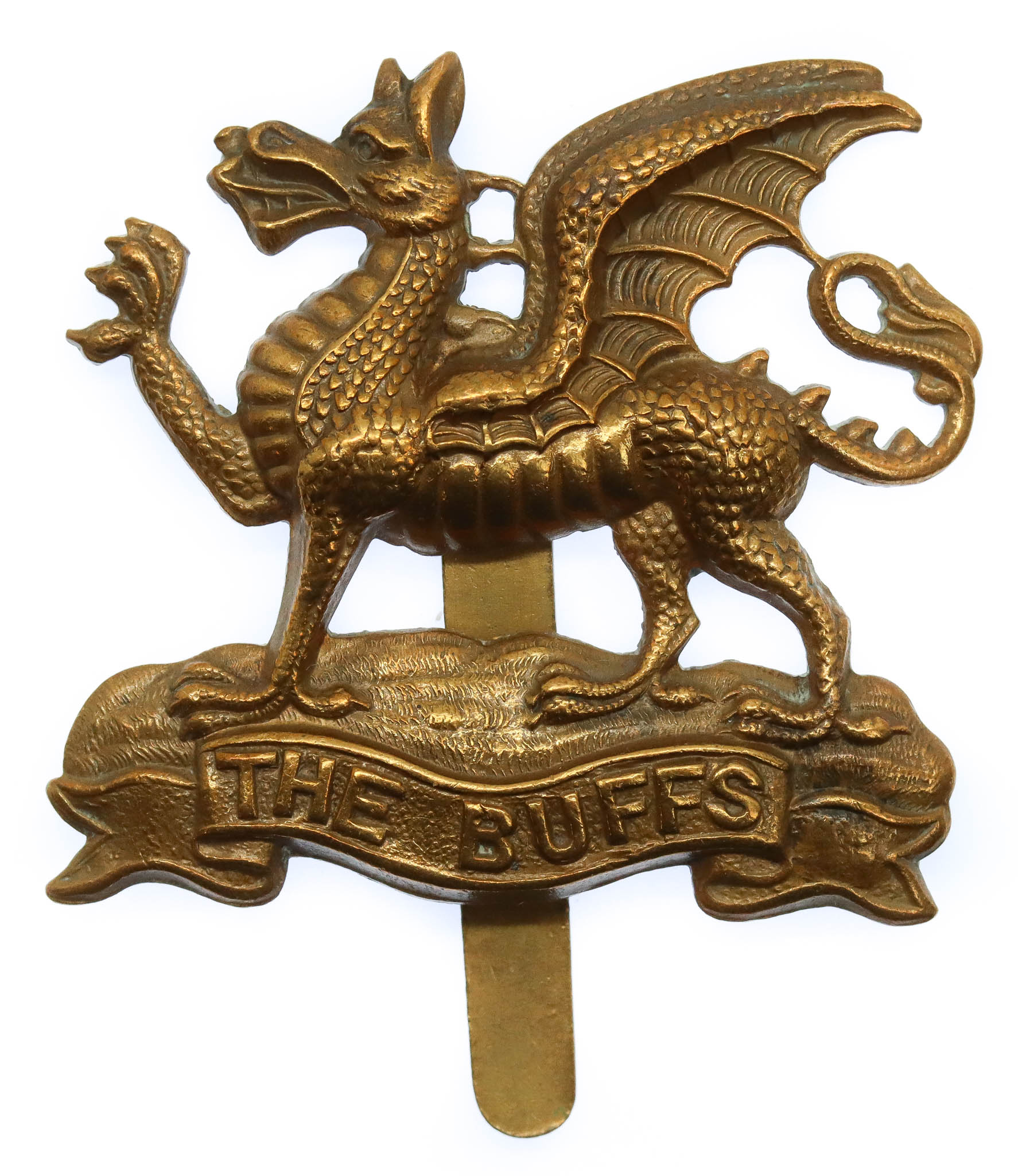 East Kent Regiment (The Buffs) Cap Badge
