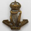 Royal Irish Regiment Cap Badge - King's Crown