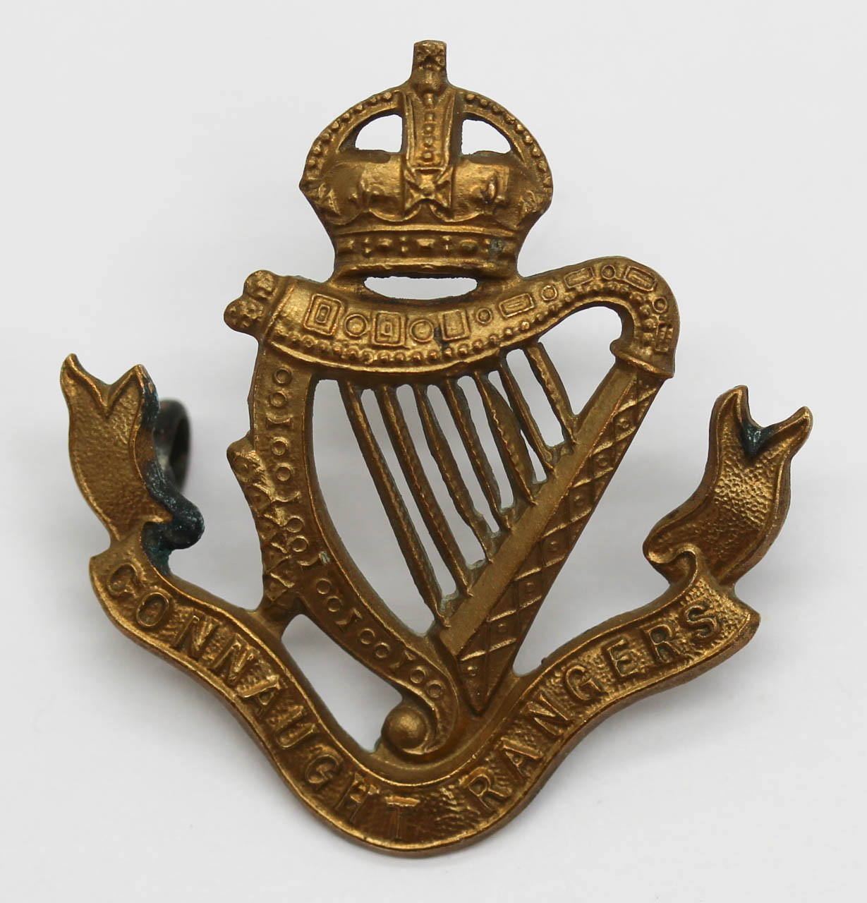 Edwardian Connaught Rangers Cap Badge