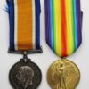 WW1 British War & Victory Medal Pair - Pte. D.B. Booth, Army Service Corps