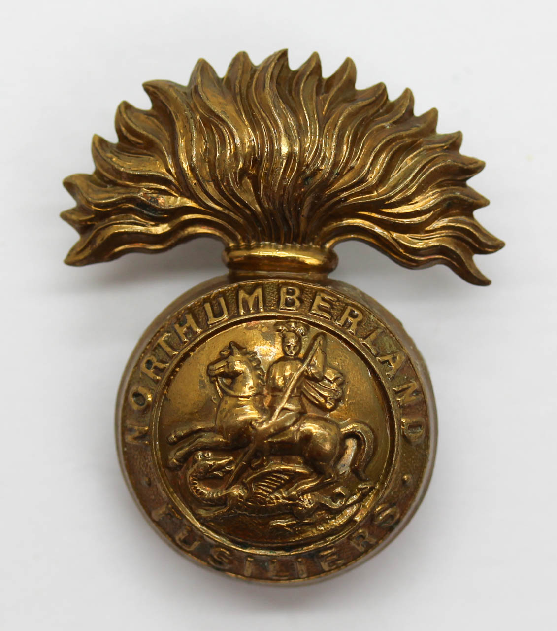 Victorian/Edwardian Northumberland Fusiliers Cap Badge