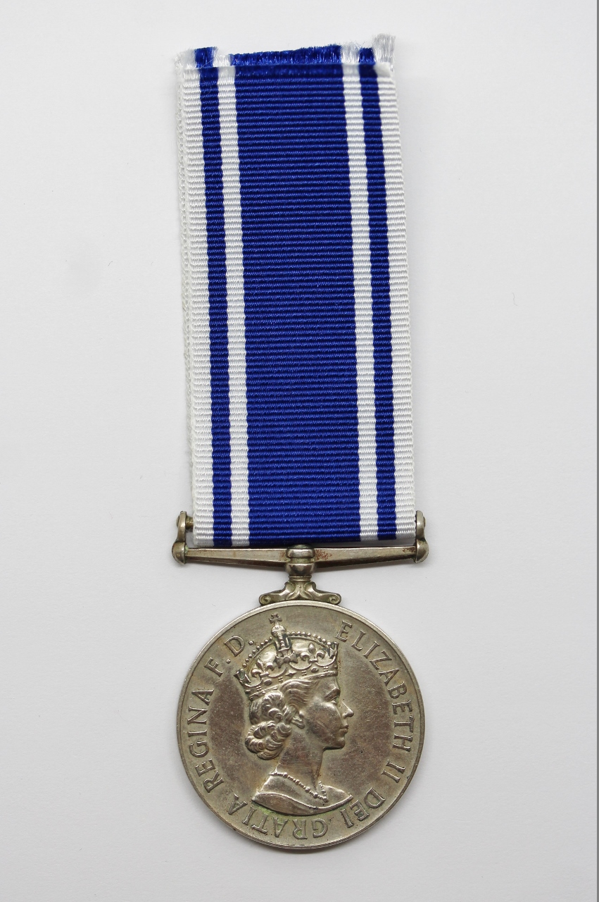 EIIR Police Exemplary Long Service & Good Conduct Medal - Const. Leonard Steel