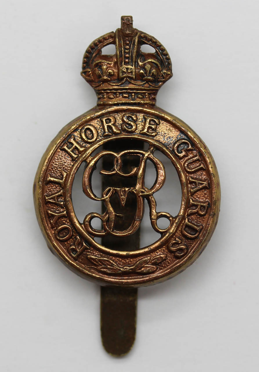 George V Royal Horse Guards Cap Badge