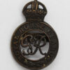George VI Royal Horse Guards Officer's Service Dress Cap Badge