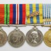 WW2 and Korean War Mentioned in Despatches Medal Group of Four - Capt. R.R. Birch, Royal Electrical & Mechanical Engineers